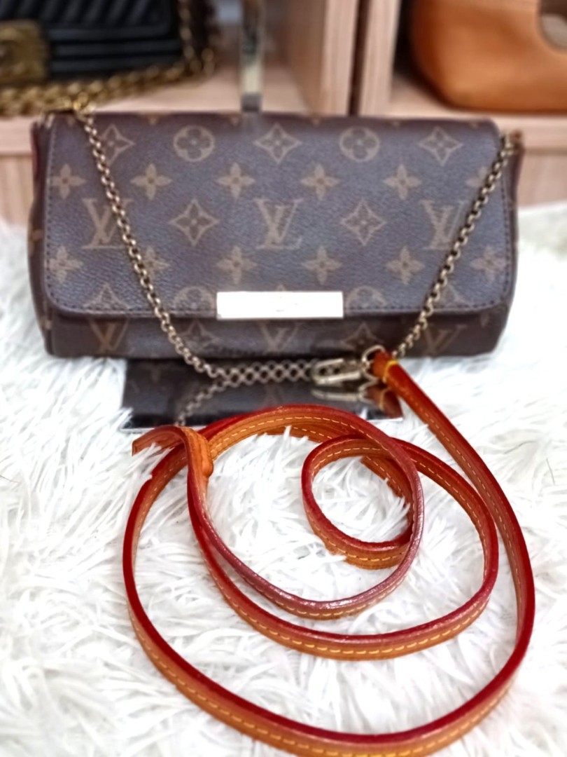 🔥NEW LOUIS VUITTON Favorite PM Monogram Crossbody Bag- FRANCE❤️RARE GIFT!