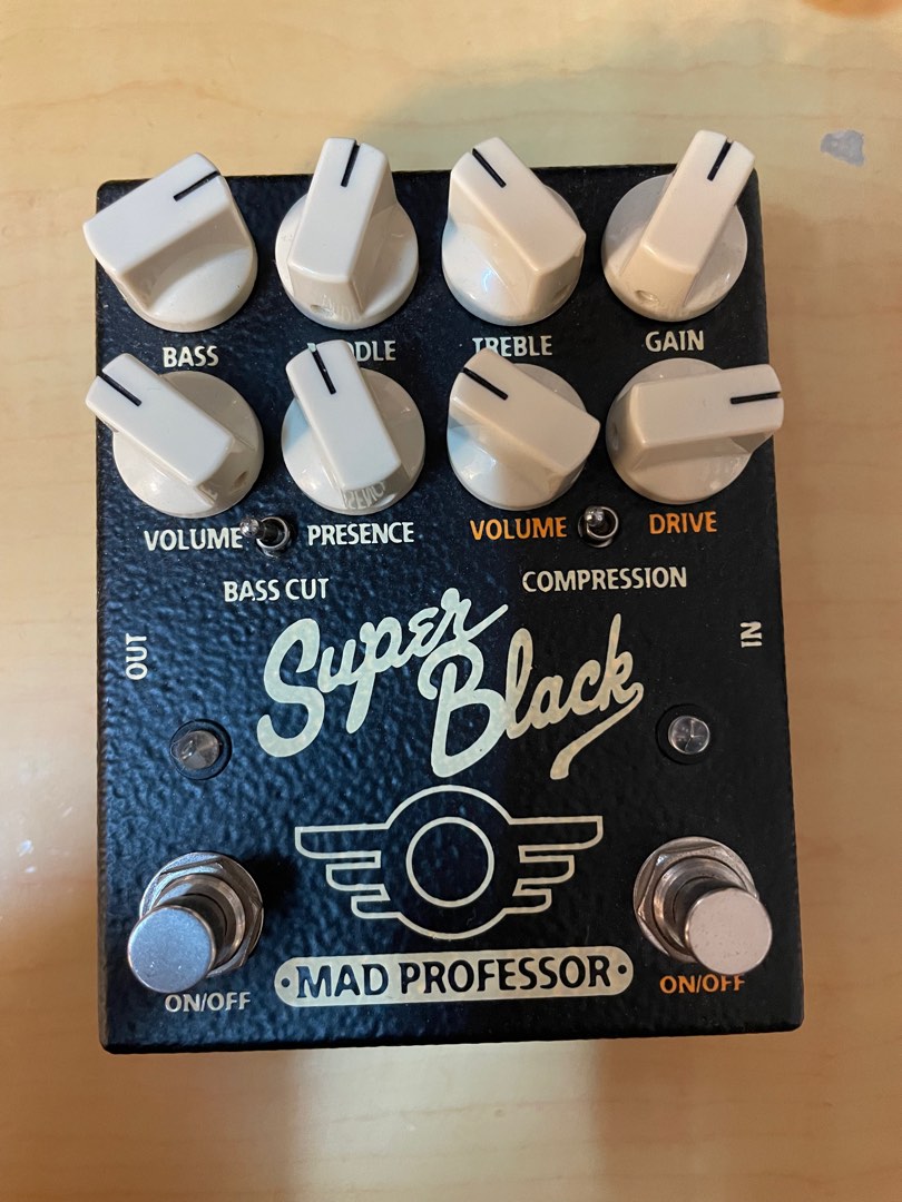 Mad Professor Super Black guitar pedal, 興趣及遊戲, 音樂、樂器