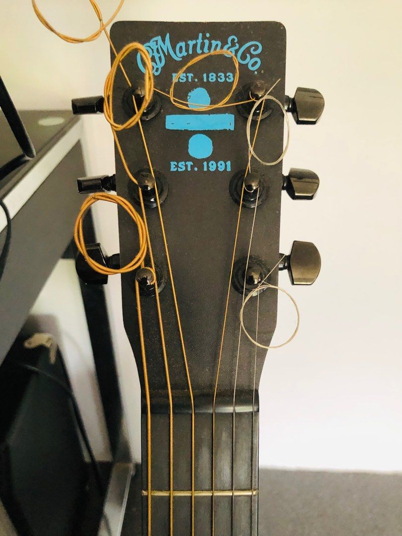 Martine Acoustic Guitar plus free Vox Amp plus free guitar stand on Carousell