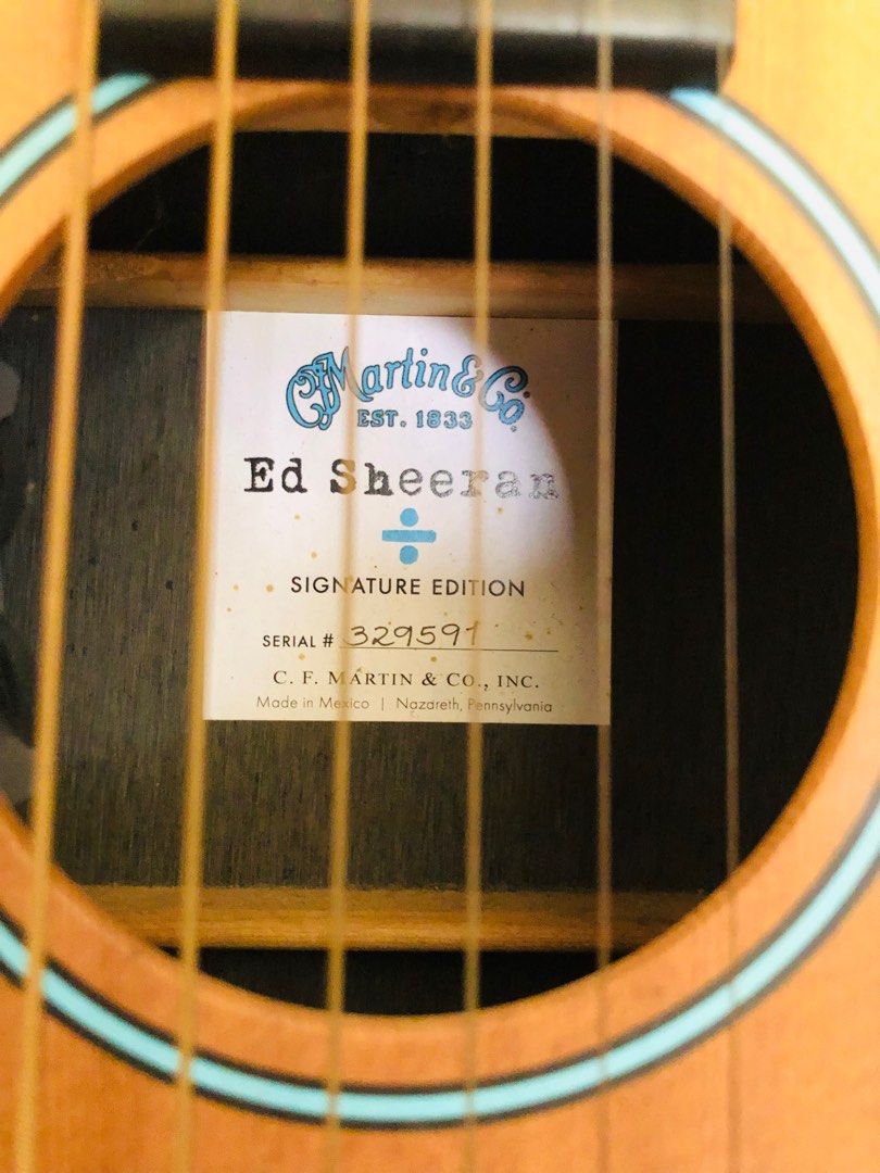 Martine Acoustic Guitar plus free Vox Amp plus free guitar stand on