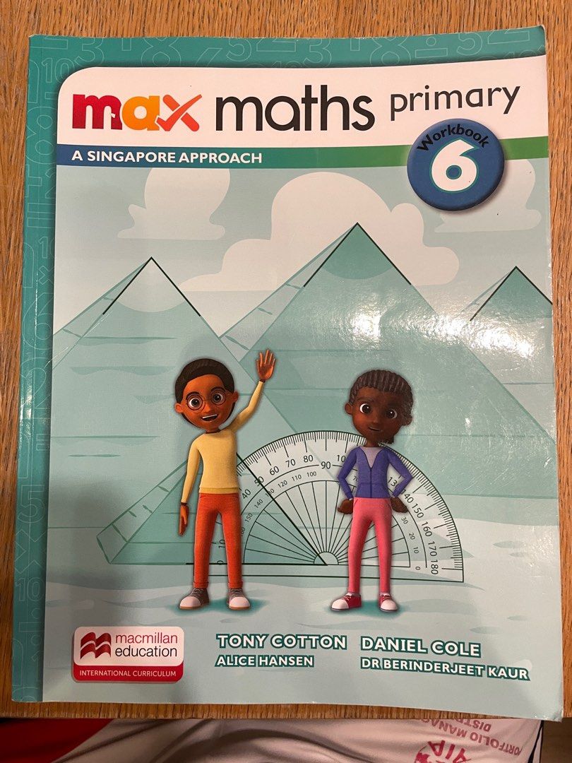 workbook,　primary　書本　Max　文具,　教科書-　maths　興趣及遊戲,　Carousell