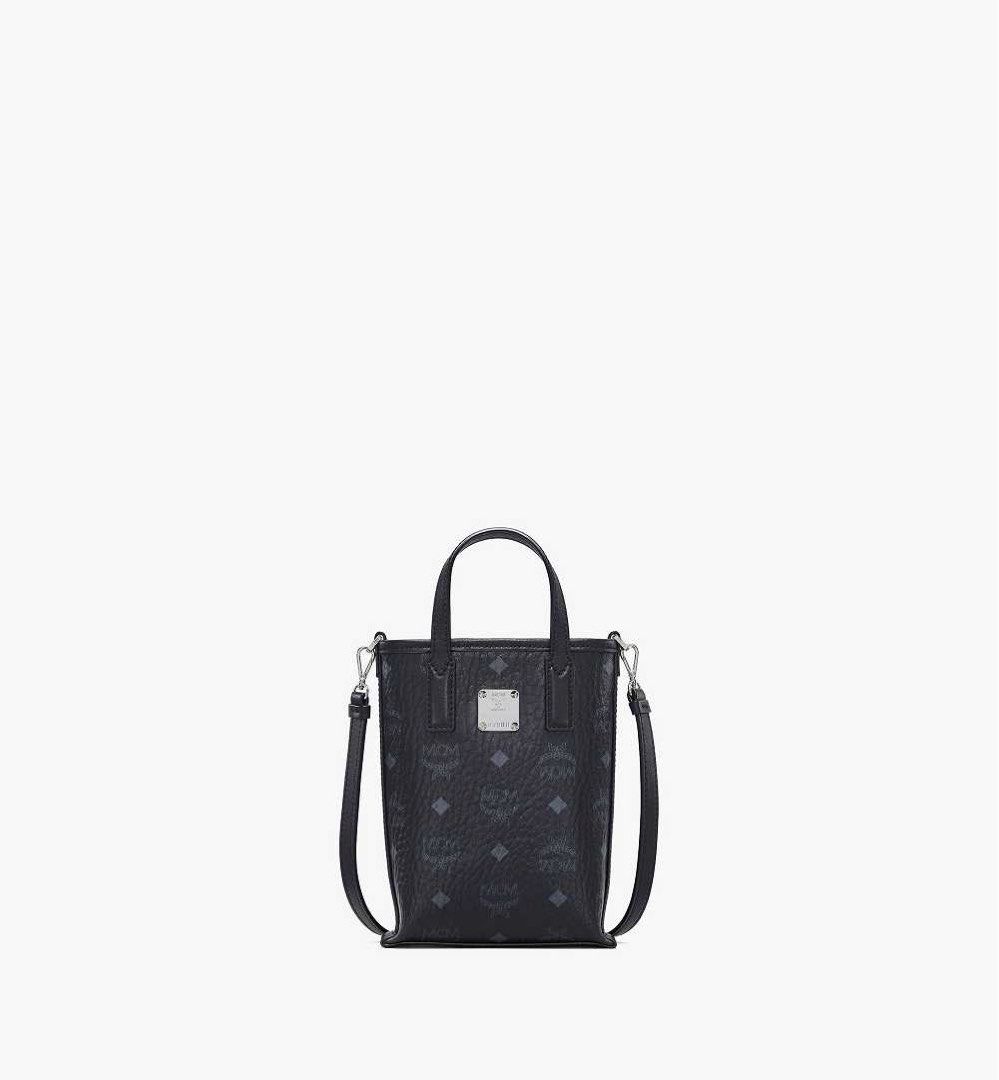 Mcm mini aren crossbody bag in black visetos Luxury Bags Wallets on Carousell