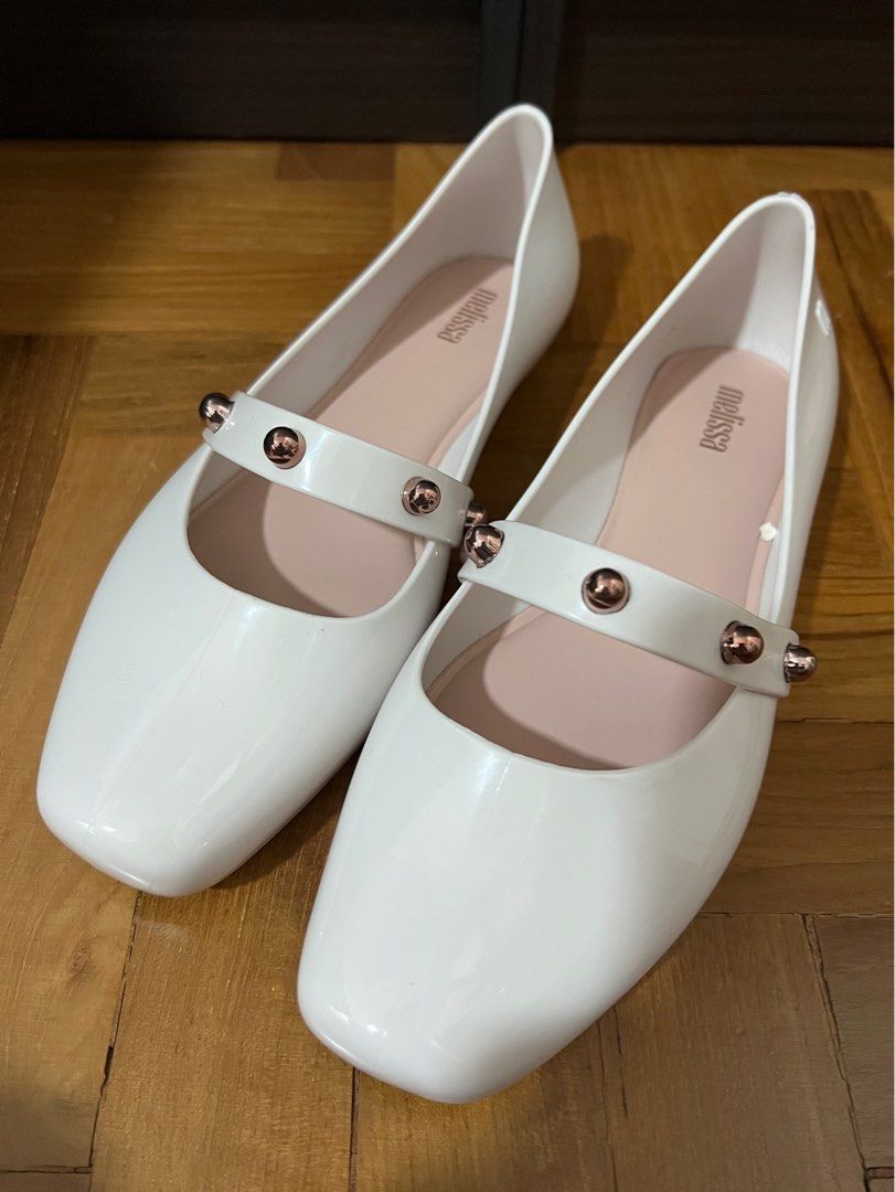 Melissa white shoes