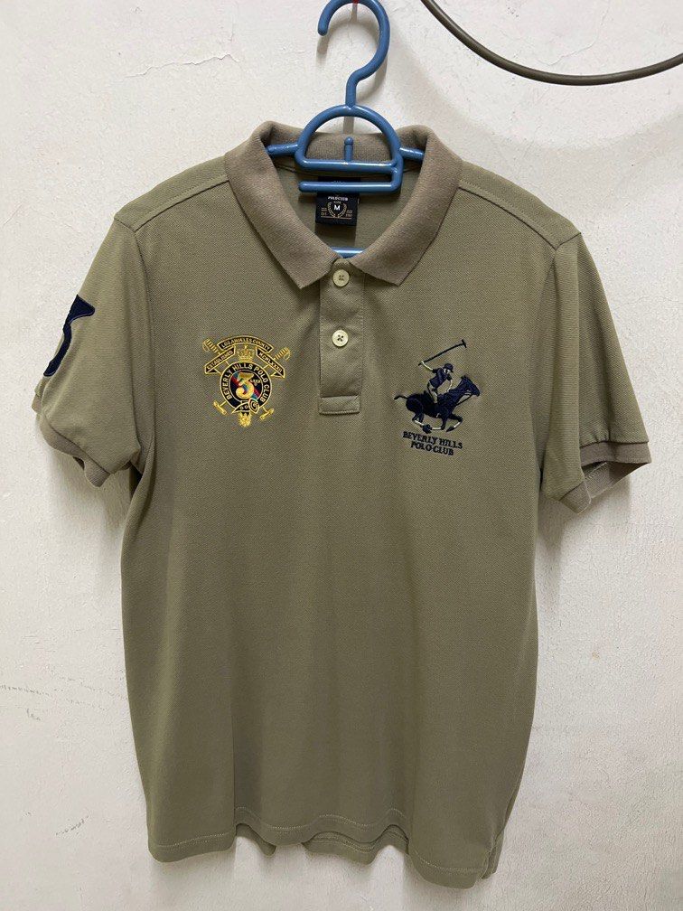 Mens Polo Tshirt Beverly Hills Polo Club Men s Fashion Tops