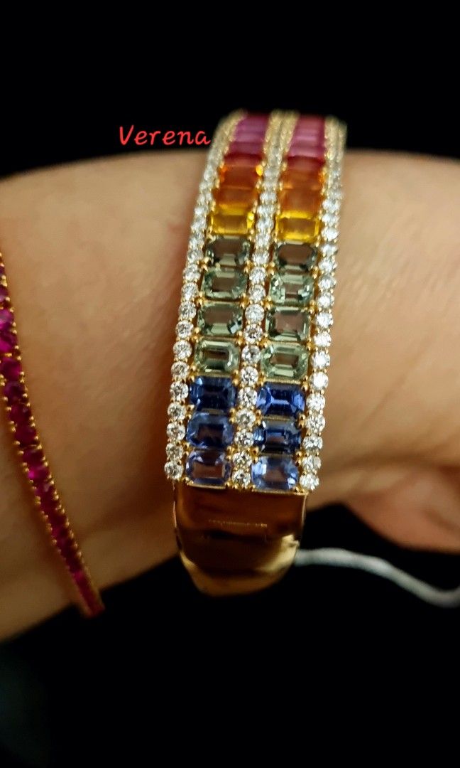 Rainbow gold bracelet shop