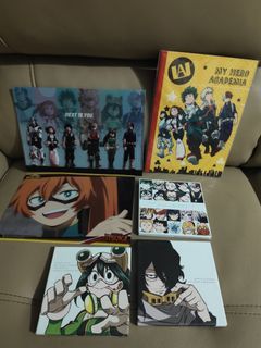 MHA merch combo rare shikishi notebook file