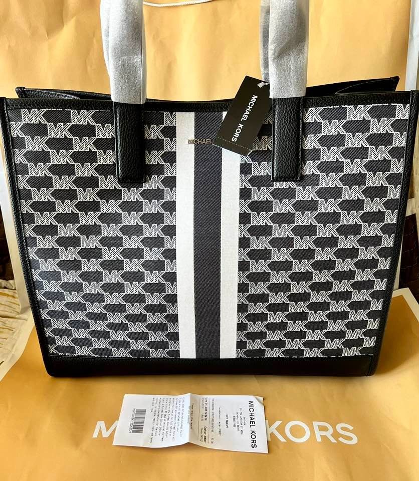 Michael Kors Cooper Structured Stripe Multi Tote bag, Women's