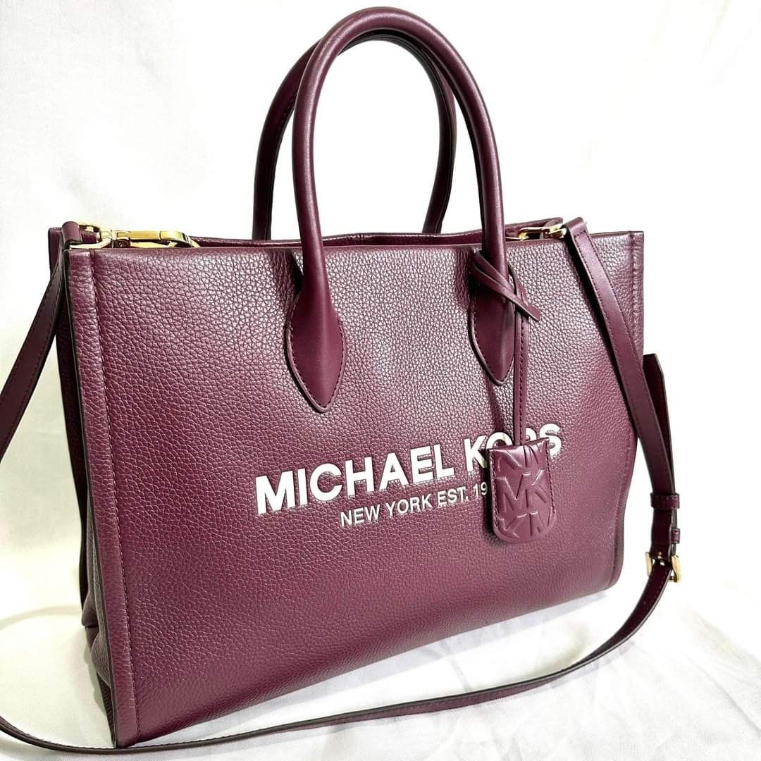 Michal KORS Mk Mirella canvas shoulderbag tote bag handbag, Women's  Fashion, Bags & Wallets, Shoulder Bags on Carousell