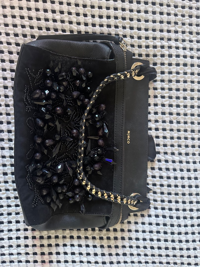Mimco on sale black clutch