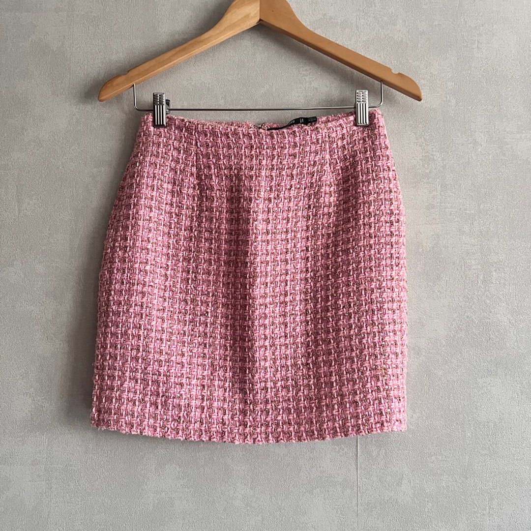 Tweed skirt missguided 2025