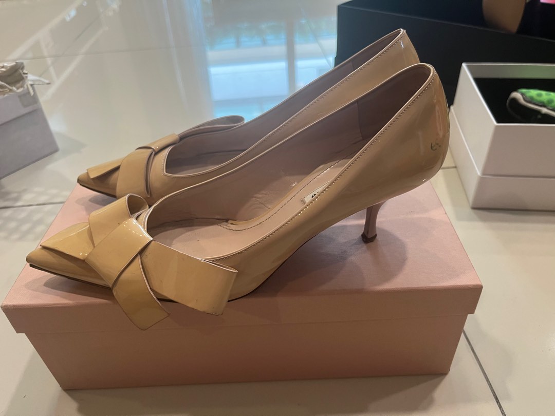 miu miu platform heels
