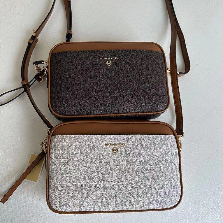Michael kors jet set charm leather camera bag cheap