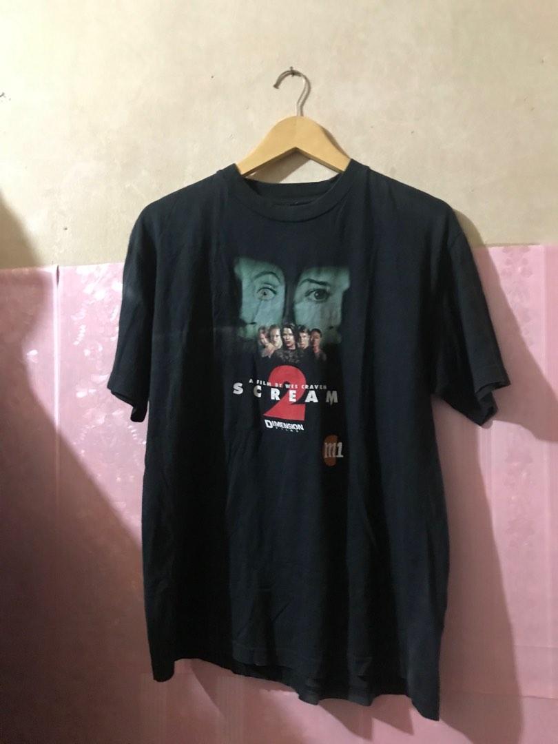 スクリーム2 SCREAM 2 1997年物ヴィンテージ Tシャツ ホラー-