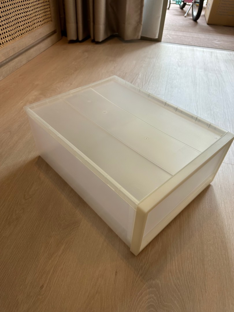 Muji Storage Box (M Size), Furniture & Home Living, Home Improvement