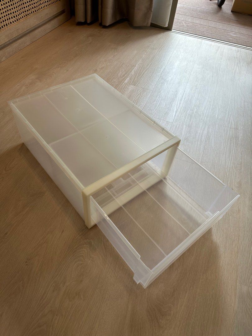 Muji Storage Box (M Size), Furniture & Home Living, Home Improvement