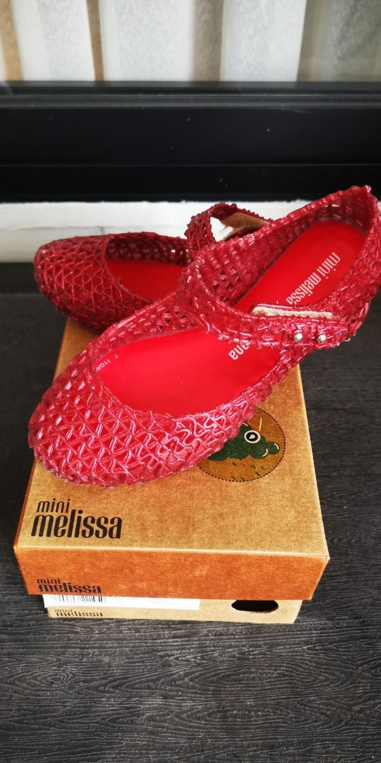 Red cheap sandals hotsell