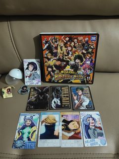 My Hero Academia rare album + cards