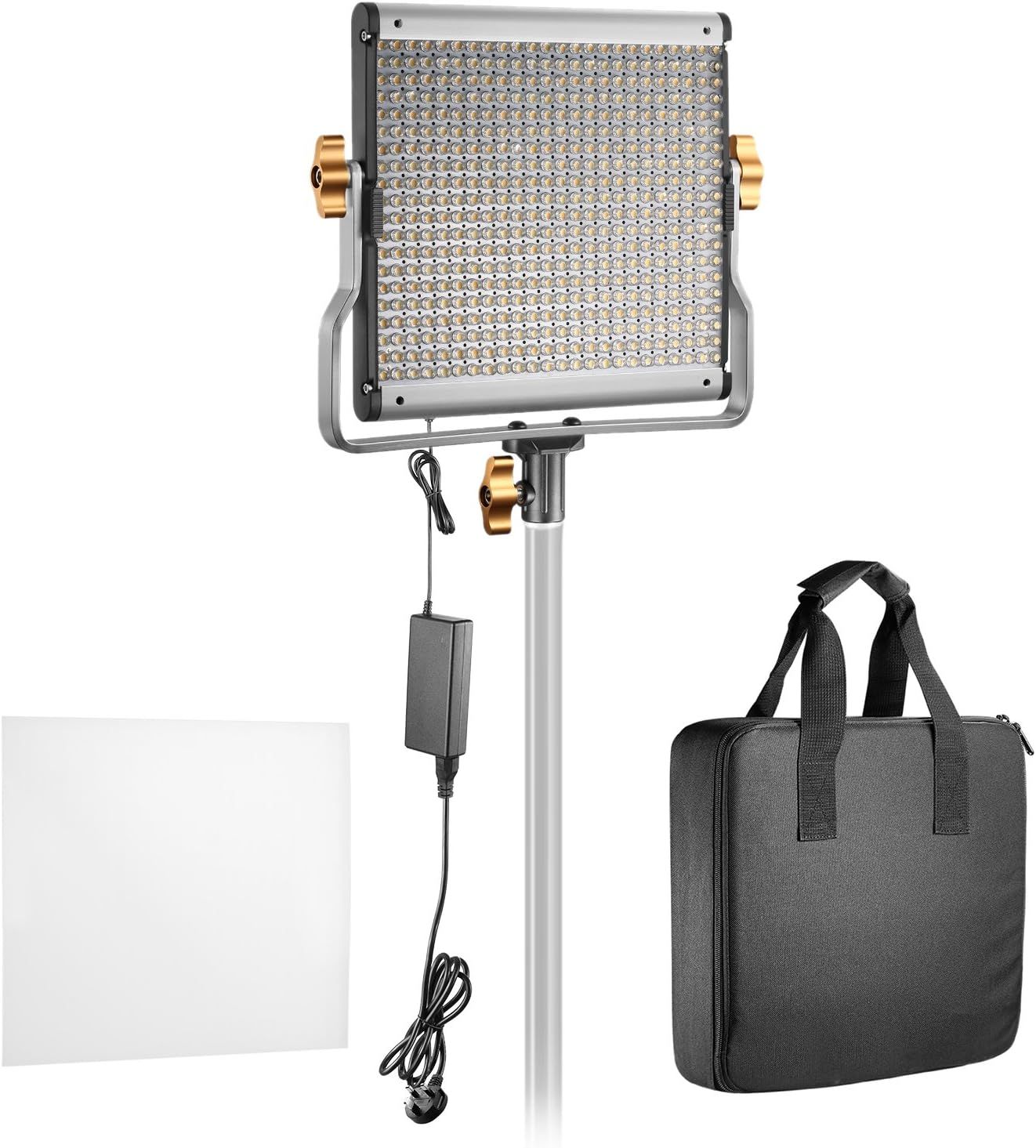 Neewer Packs Dimmable Bi-color LED with U Bracket Professional Video Light  for Studio, YouTube Outdoor Video Photography Lighting Kit, Durable Metal  Frame, 480 LED Beads(UK Plug), Photography, Photography Accessories,  Lighting 