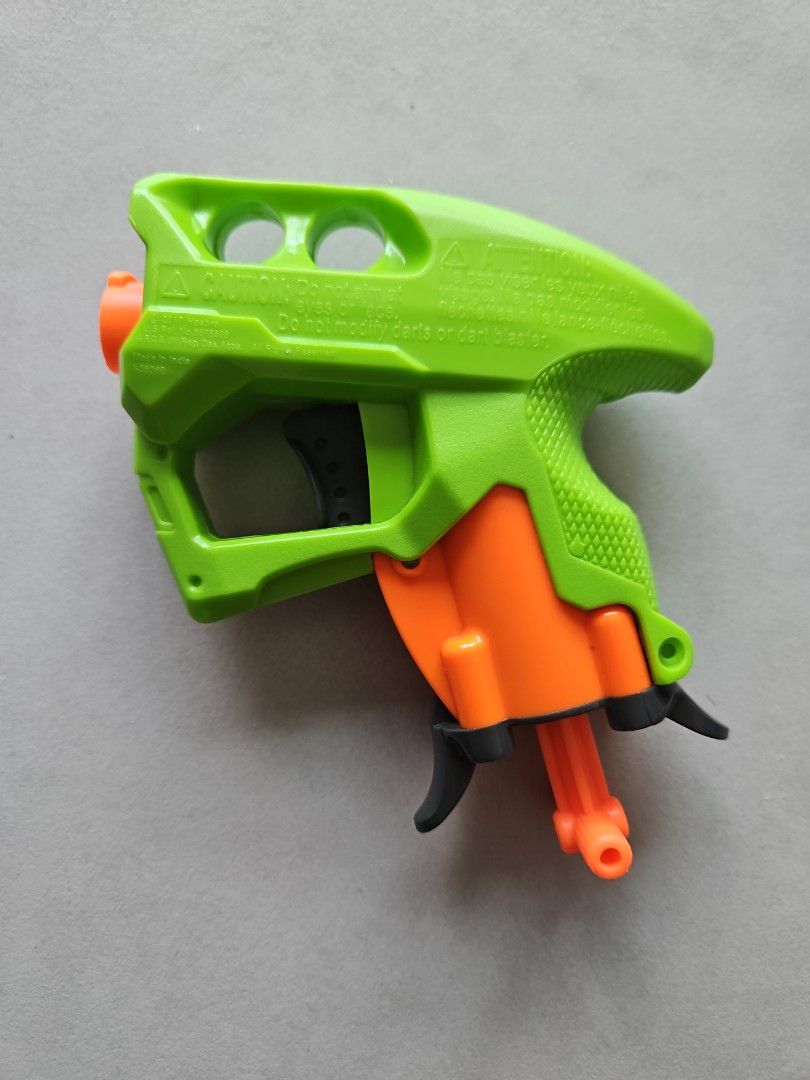 Nerf N Strike NanoFire Green Hobbies Toys Toys Games on Carousell