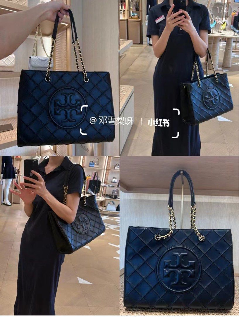 New 2023 Tory Burch Fleming soft chain Tote bag Leather, Luxury, Bags &  Wallets on Carousell