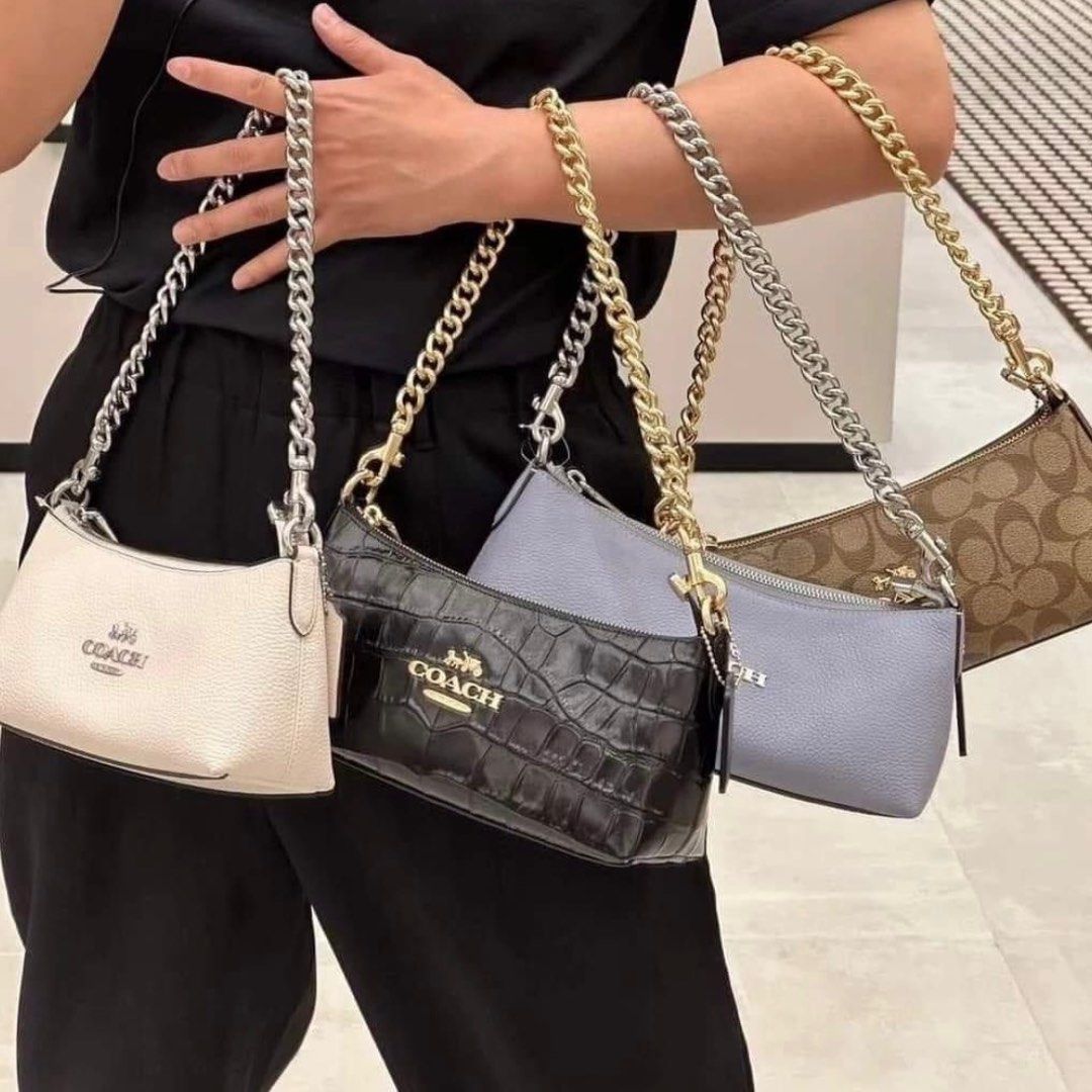 Coach chain strap on sale crossbody