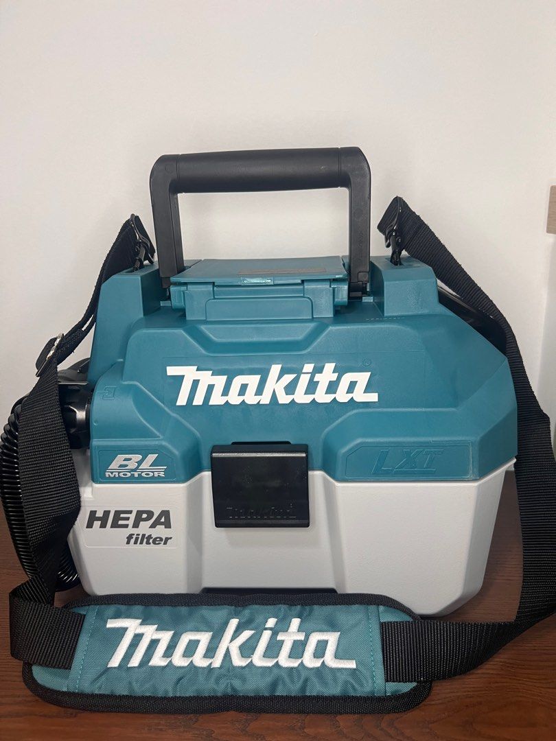 New Makita XCV11T 18V Lithium-Ion Brushless Cordless Gallon HEPA Filter  Portable Wet/Dry Dust Extractor/Vacuum with Shoulder Strap (no battery and  charger), Furniture  Home Living, Home Improvement  Organisation, Home  Improvement