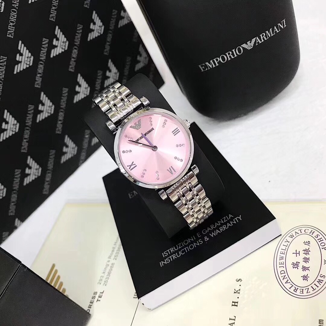 New two-pin mother-of-pearl dial watch Size: 32mm, natural mother-of ...