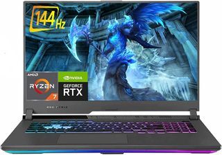 Newest ASUS ROG Strix G17 Gaming Laptop 17.3  FHD 144HZ IPS, AMD 8-Core Ryzen 7 4800H (＞i7-10750H), 16GB RAM, 512GB SSD, NVIDIA GeForce RTX 3060, RGB Backlit Keyboard, Wifi6 Win10 + CUE Accessories
