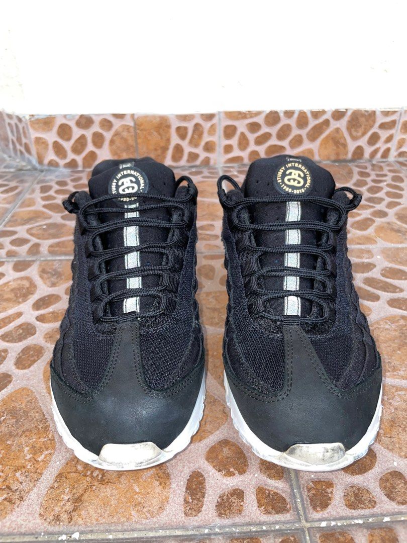 Nike air max 95 stussy black clearance