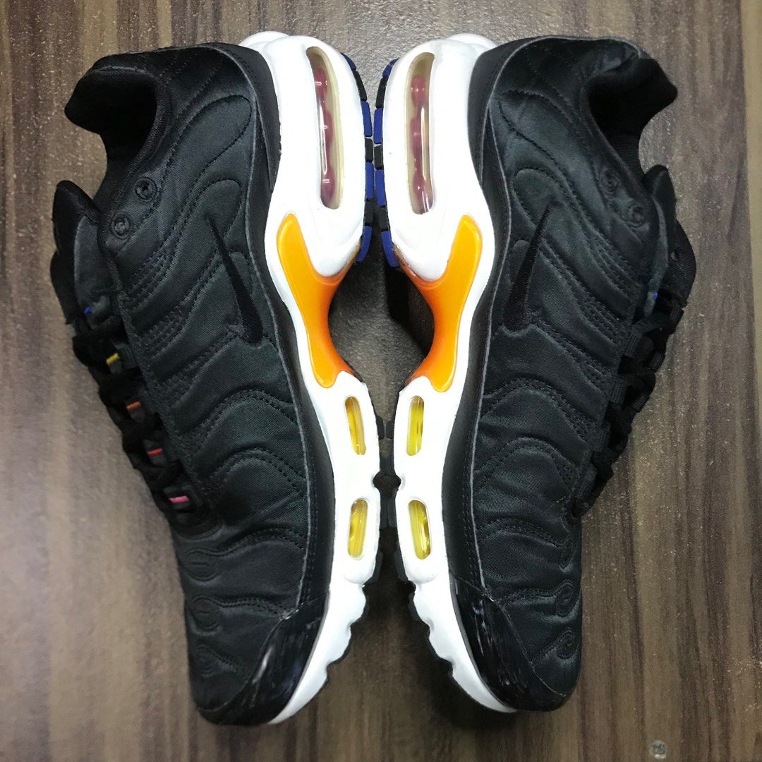 Nike Air max TN plus black pink Men s Fashion Footwear Sneakers