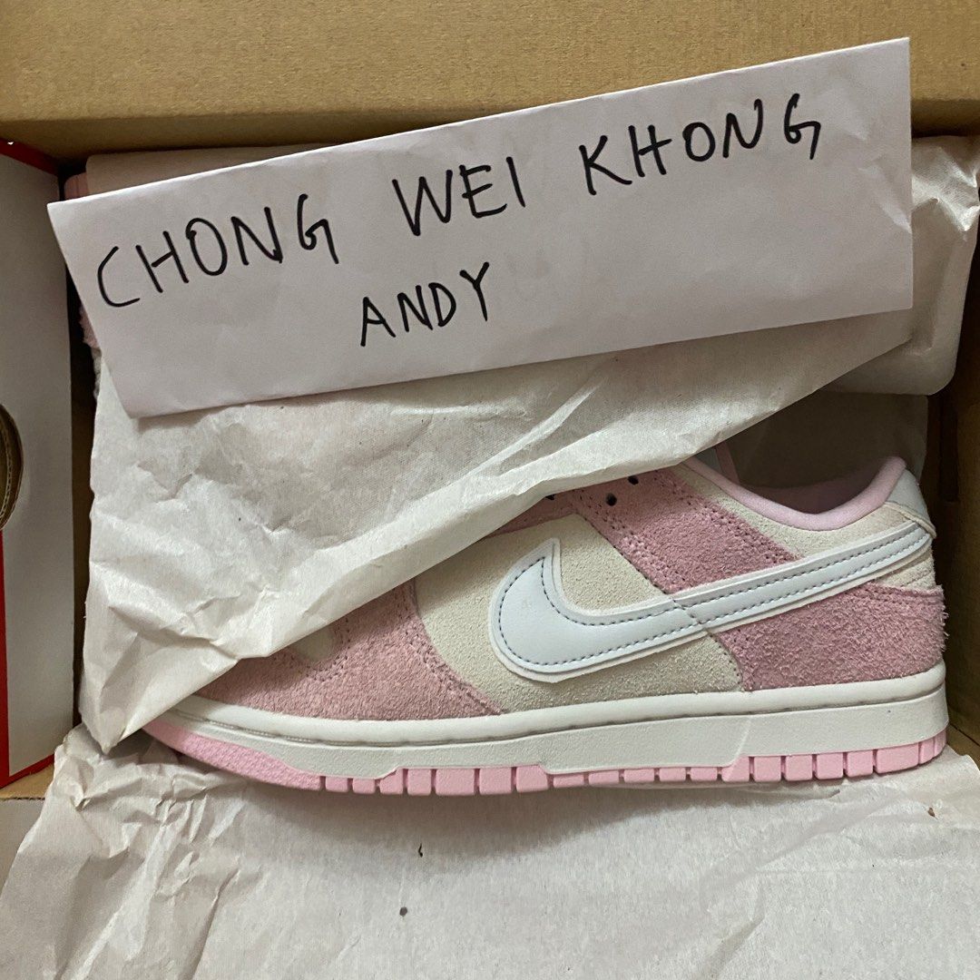 Nike Dunk Low LX Pink Form, Women's Fashion, Footwear, Sneakers on