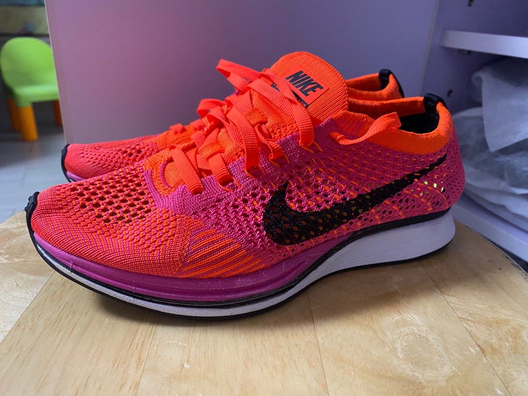Men's Sneaker Nike Racer Flyknit Pink Nike Men Flyknit Racer
