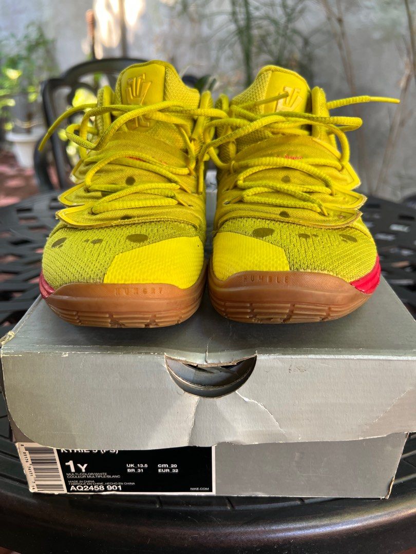 Spongebob kyrie 5 shop preschool