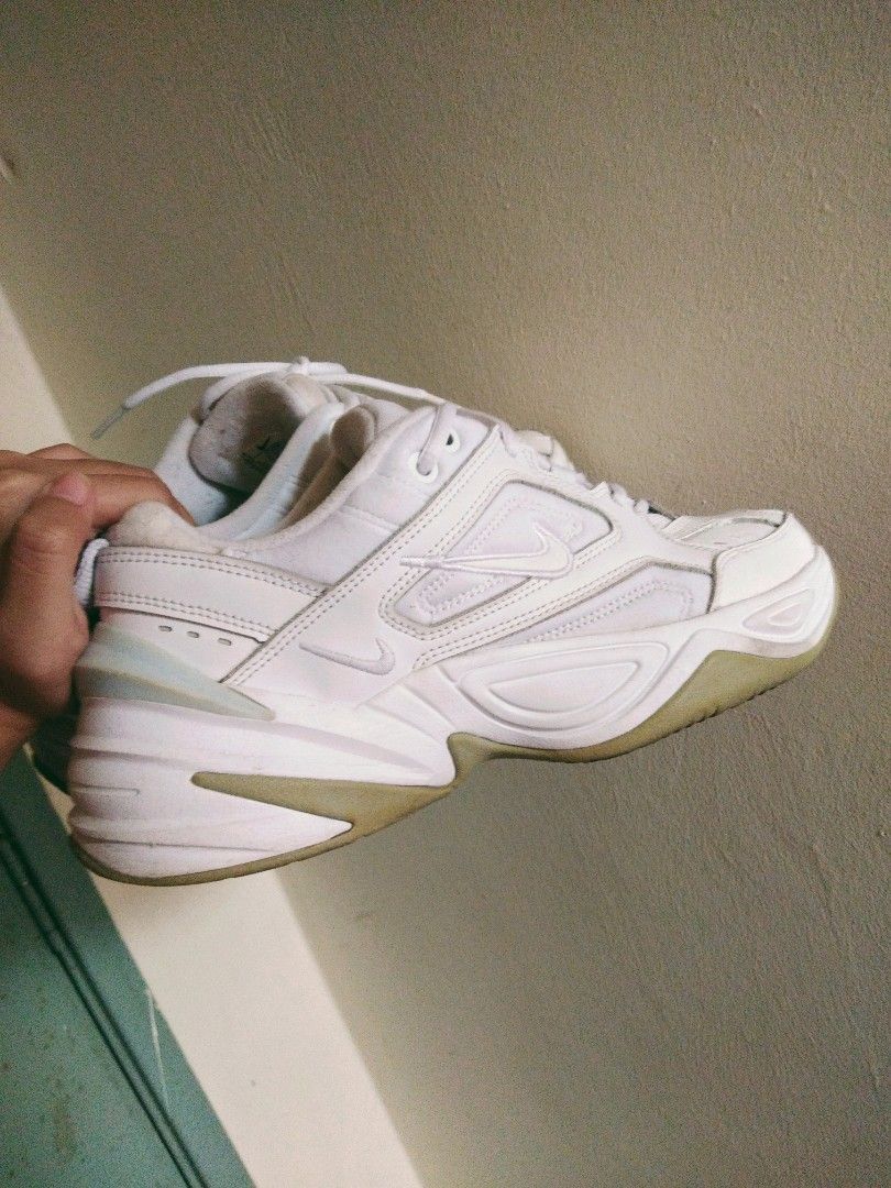 Nike tekno cream hotsell white