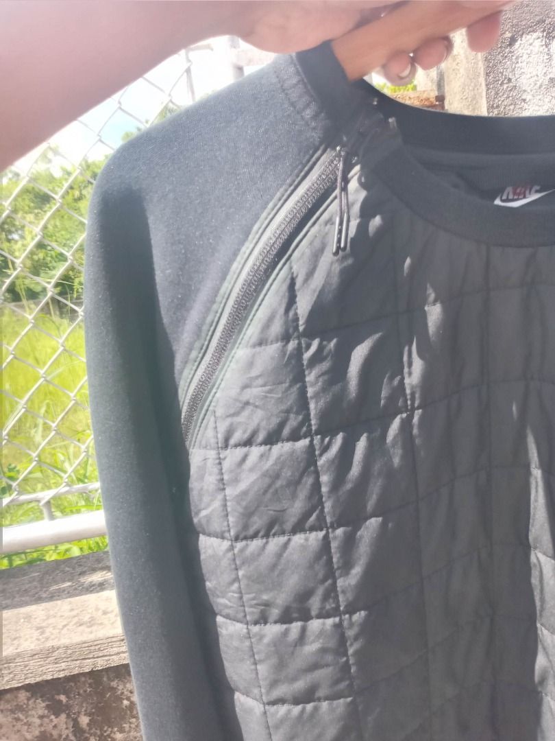 Nike tech pack discount quilted crew sweat