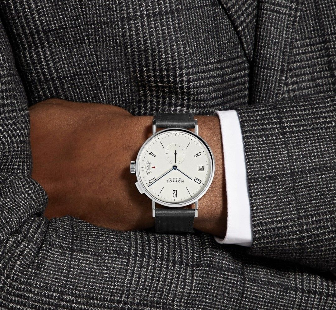 Nomos Tangomat GMT with 3 original Nomos Straps Luxury Watches
