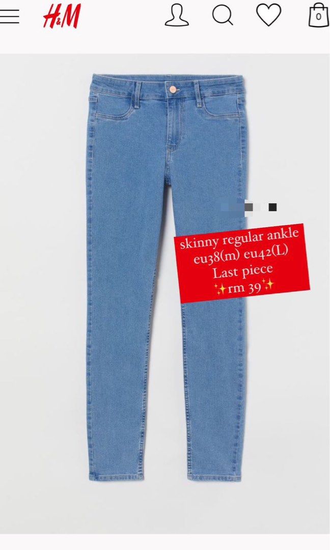 Size celana sales h&m