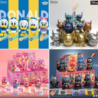 <Ohtoys> 唐老鴨 Donald Duck action softoy 公仔 URDU 福部屋招福 迪士尼 系列 史迪仔 Stitch 達磨 Hottoys Cosbi 勞蘇 Lotso 蝙蝠俠 Batman 共4款 Urdu Fukuheya 盲盒 Good Luck Series 招財貓 盒蛋 模型 開運 招福 VAG 達摩 毛公仔 扭蛋