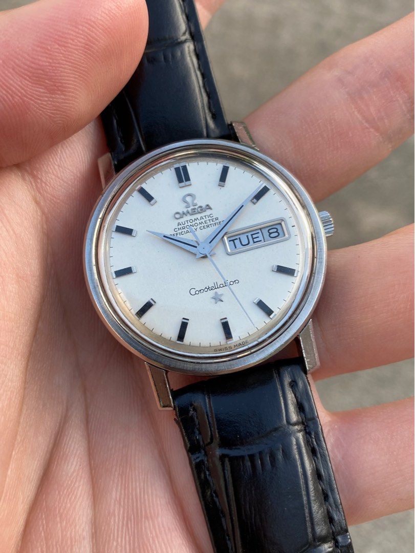 Omega Constellation Chronometer Matte White Dial With Dauphine Hands Cal. 751 COSC Automatic