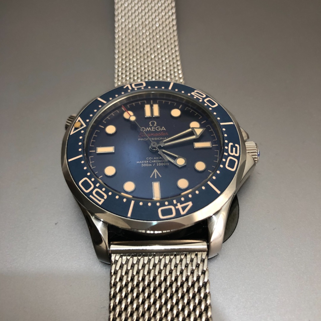 Omega sales 007 blue