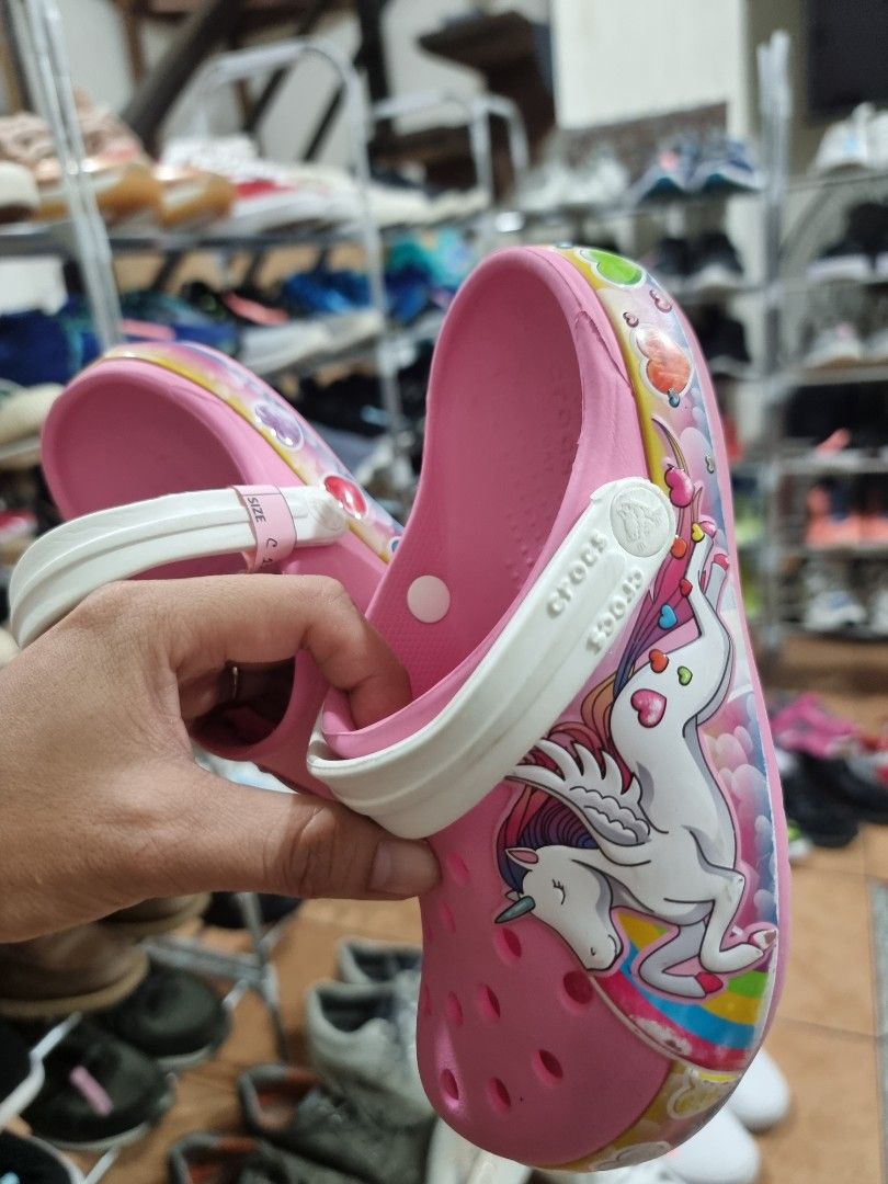 Unicorn crocs 2024 size 11