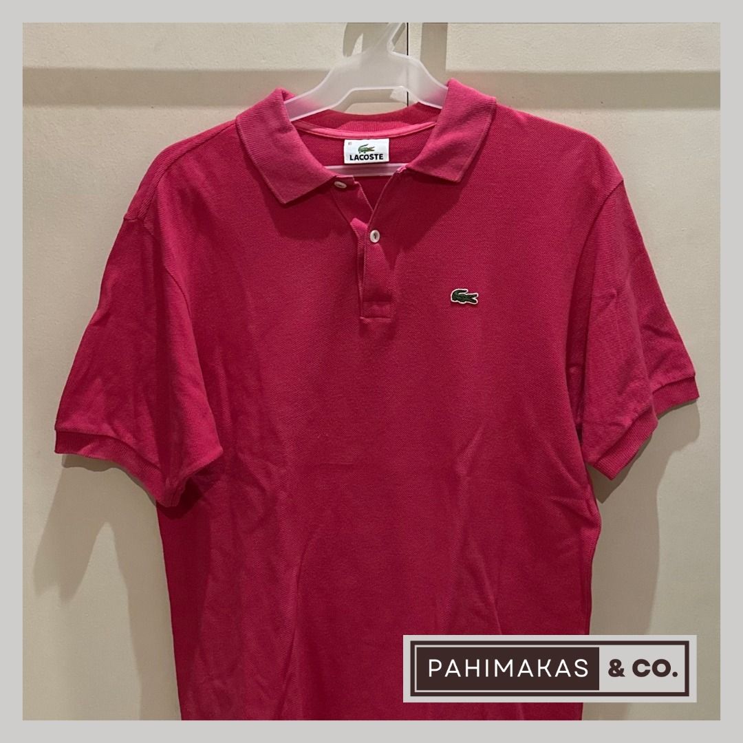Polo deals lacoste fushia