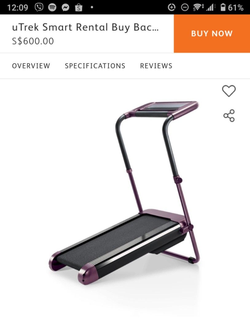 Utrek smart fitness machine review deals