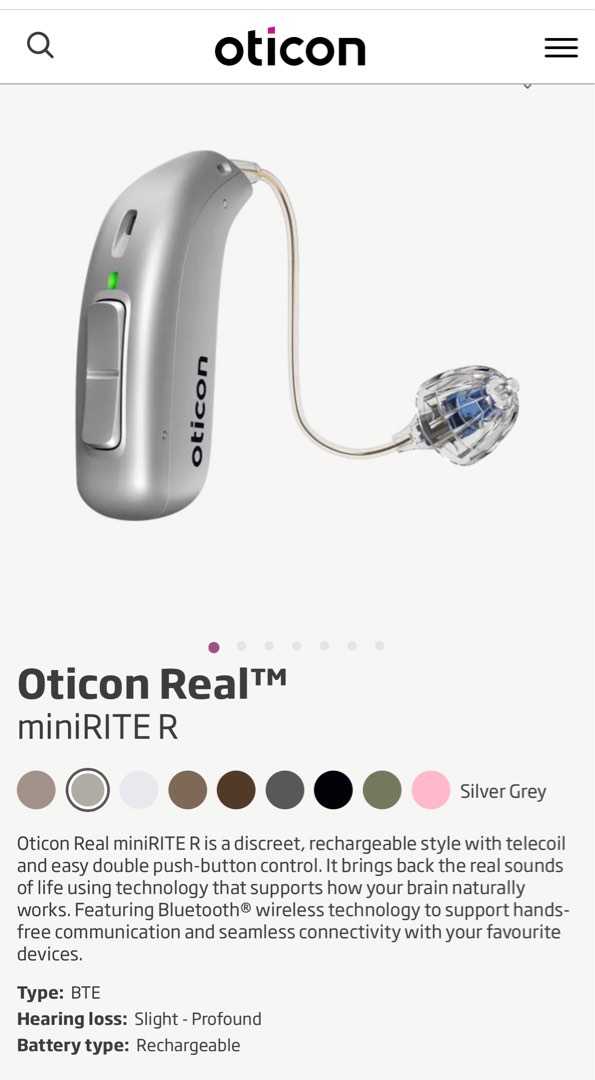 Oticon miniRITER /desk charger / dry box , Health & Nutrition