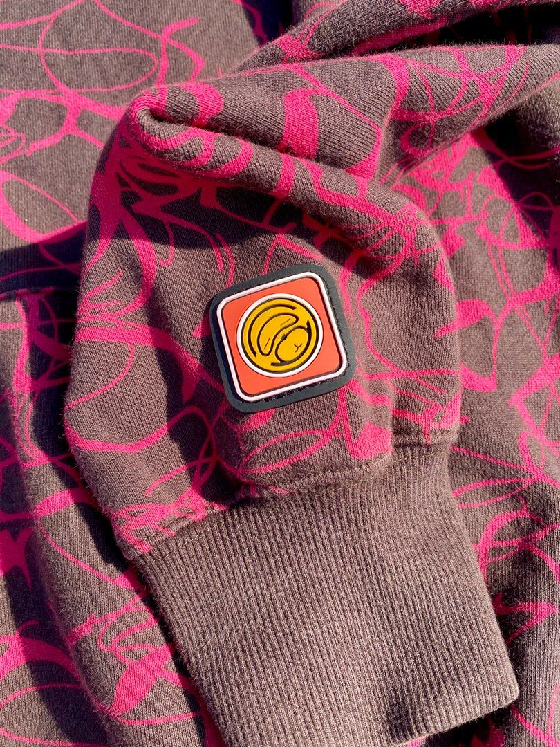 Pink cheap backwoods hoodie