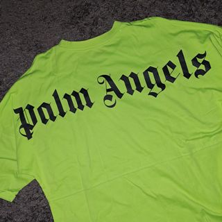 Palm Angels Teddy Bear T-Shirt Fluorescent Yellow