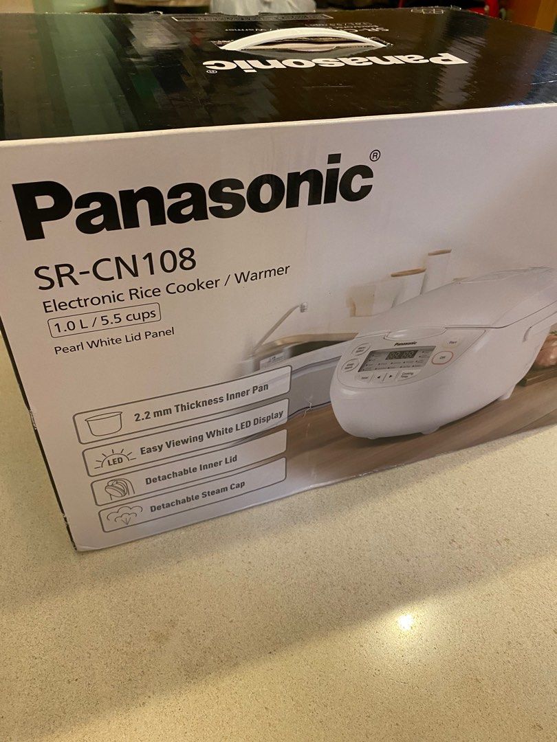 Panasonic Rice Cooker SRCN108, TV & Home Appliances, Kitchen