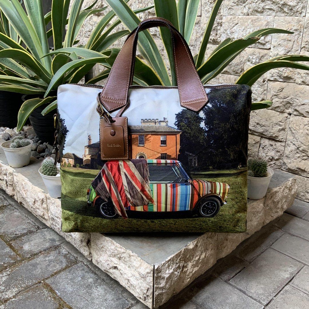 PAUL SMITH MINI COOPER HOLDALL DUFFLE BAG