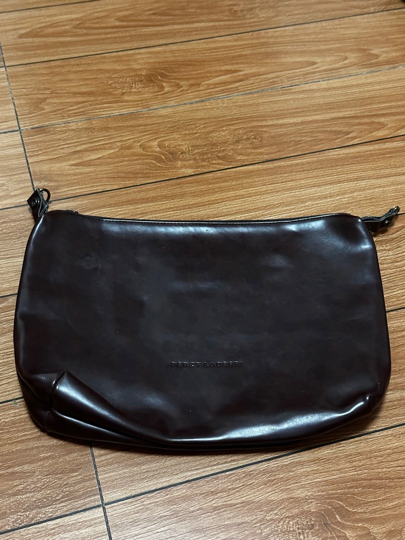 Percy Laureti Leather Bag on Carousell