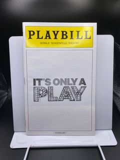 Playbill “It’s Only A Play” Broadway (2014) - starring Matthew Broderick Nathan Lane Megan Mullally Rupert Grint -  like new/near mint - ₱1,000